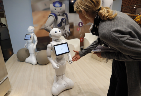 SoftBank’s Pepper. Photo Credit: AP